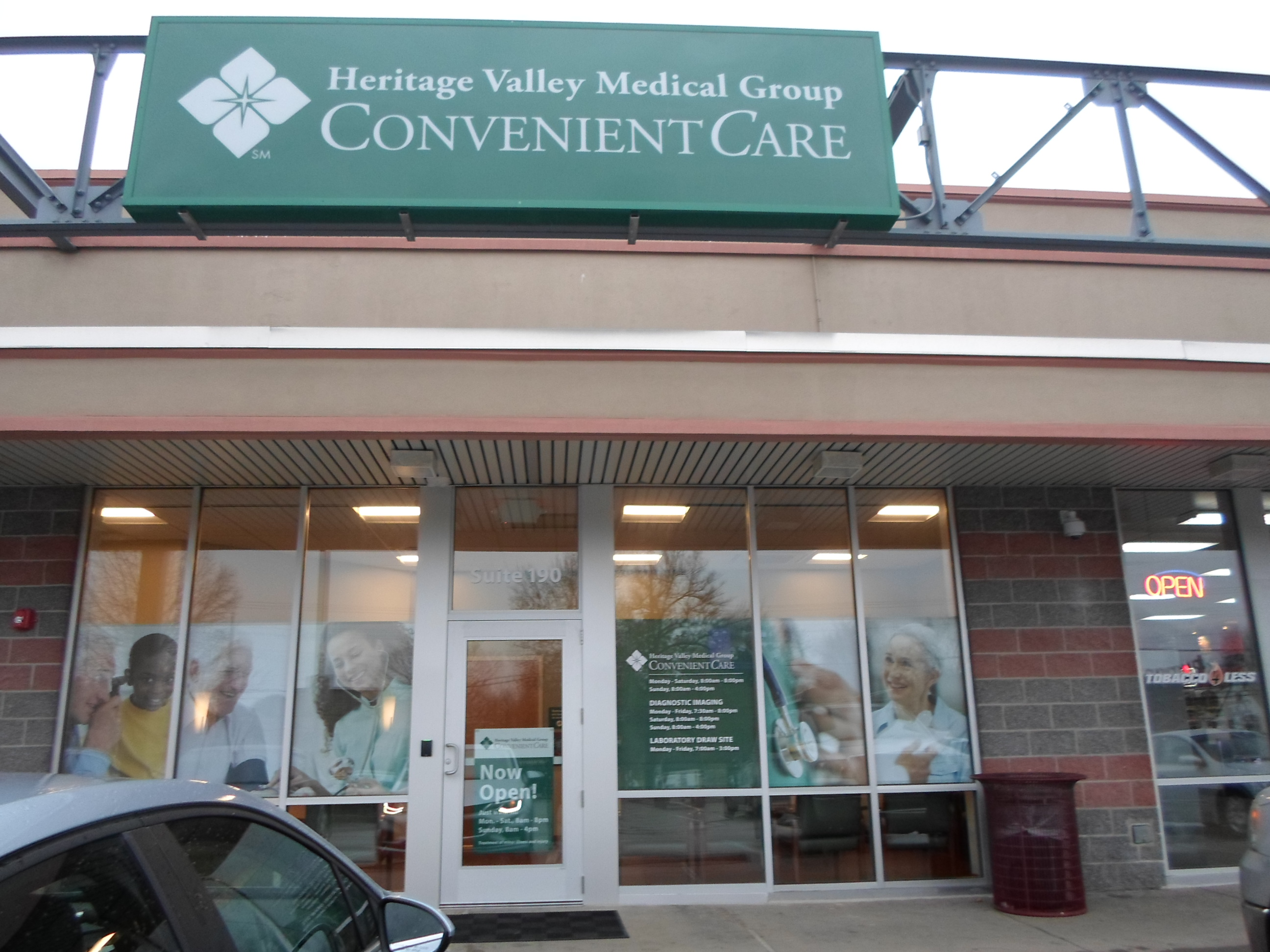 Heritage Valley Medical Group Convenient Care Opens In Aliquippa ...