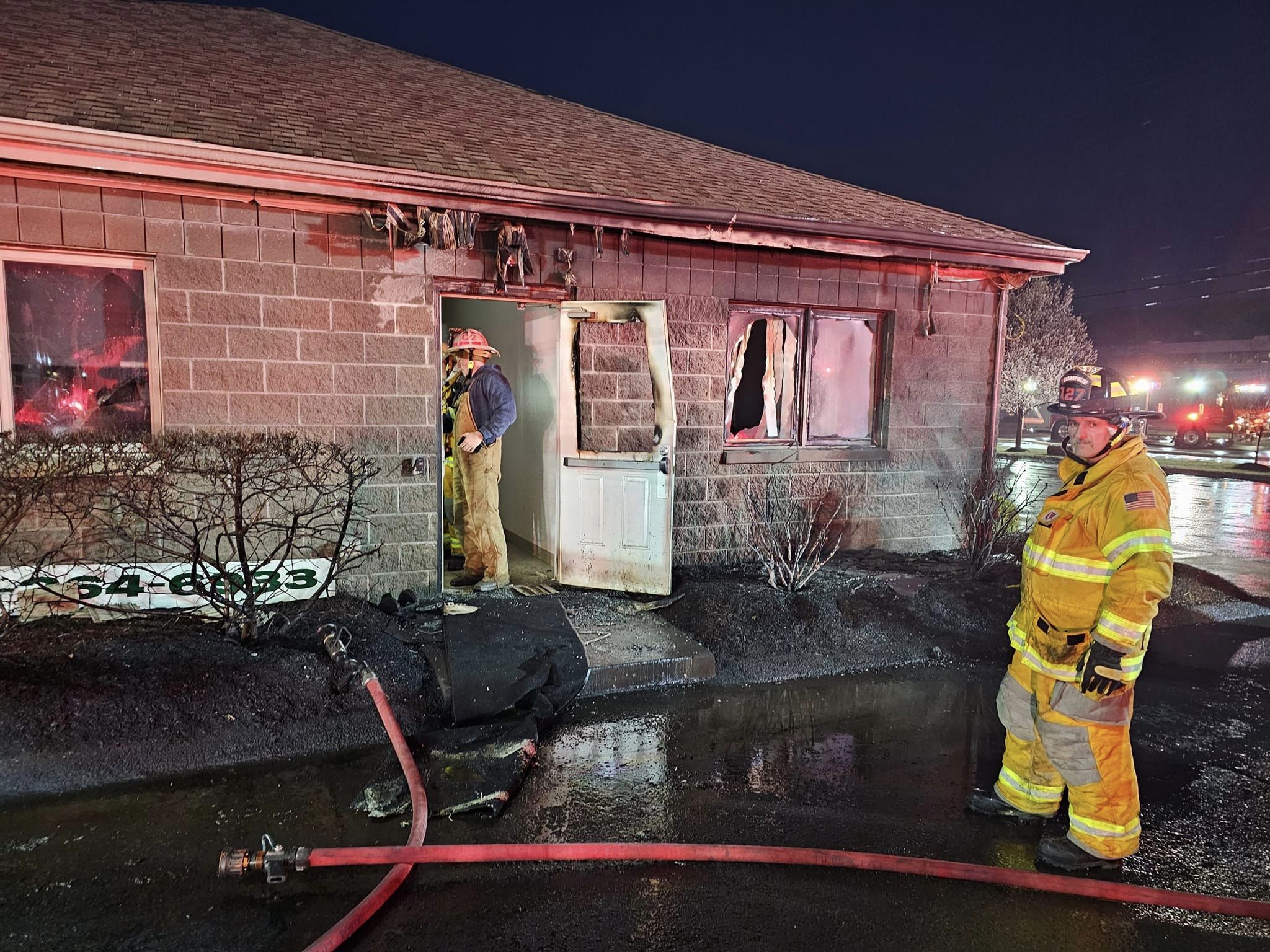Lindy Paving's office on Neville Island sustains minimal fire damage