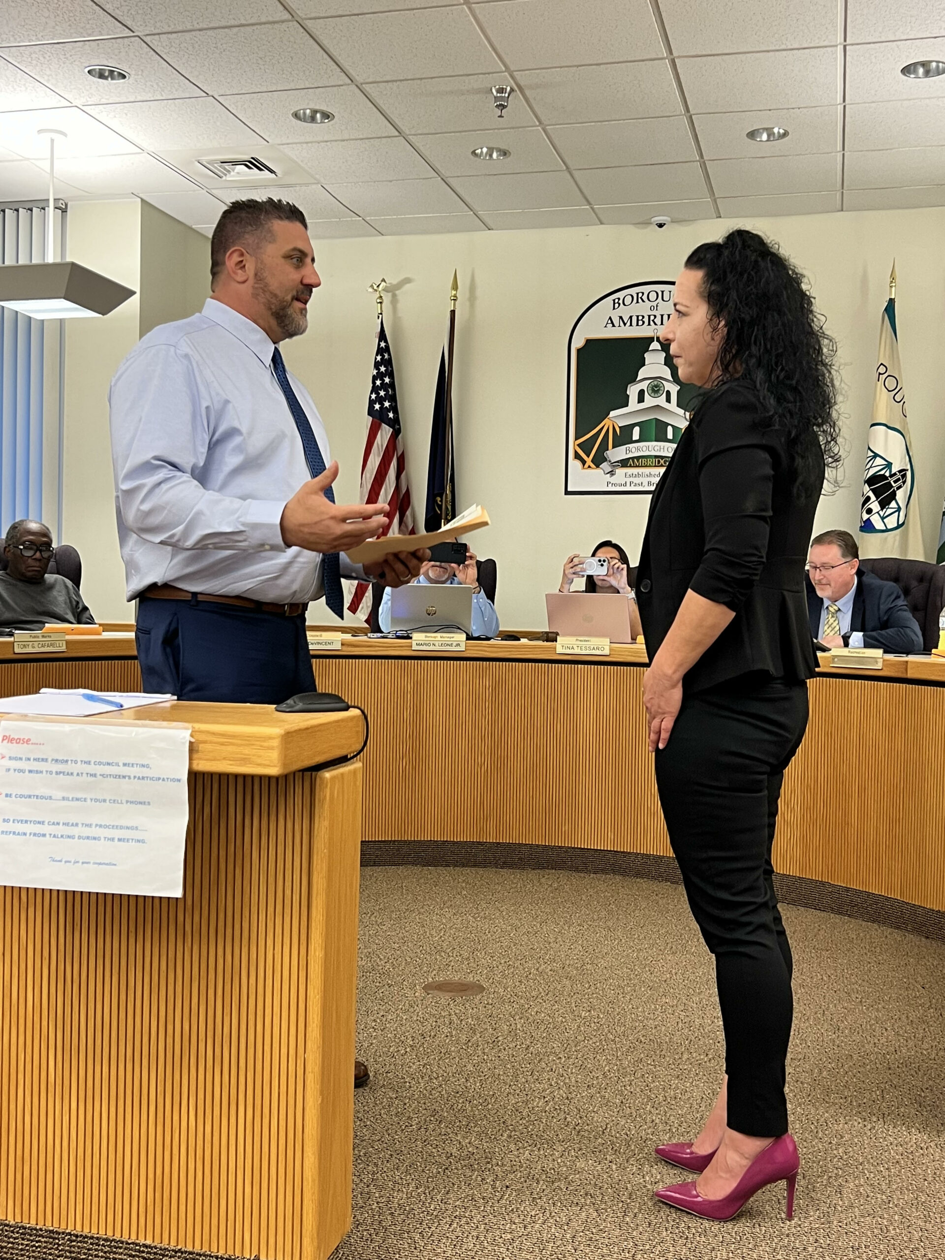 New Ambridge Mayor Sworn In Beaver County Radio