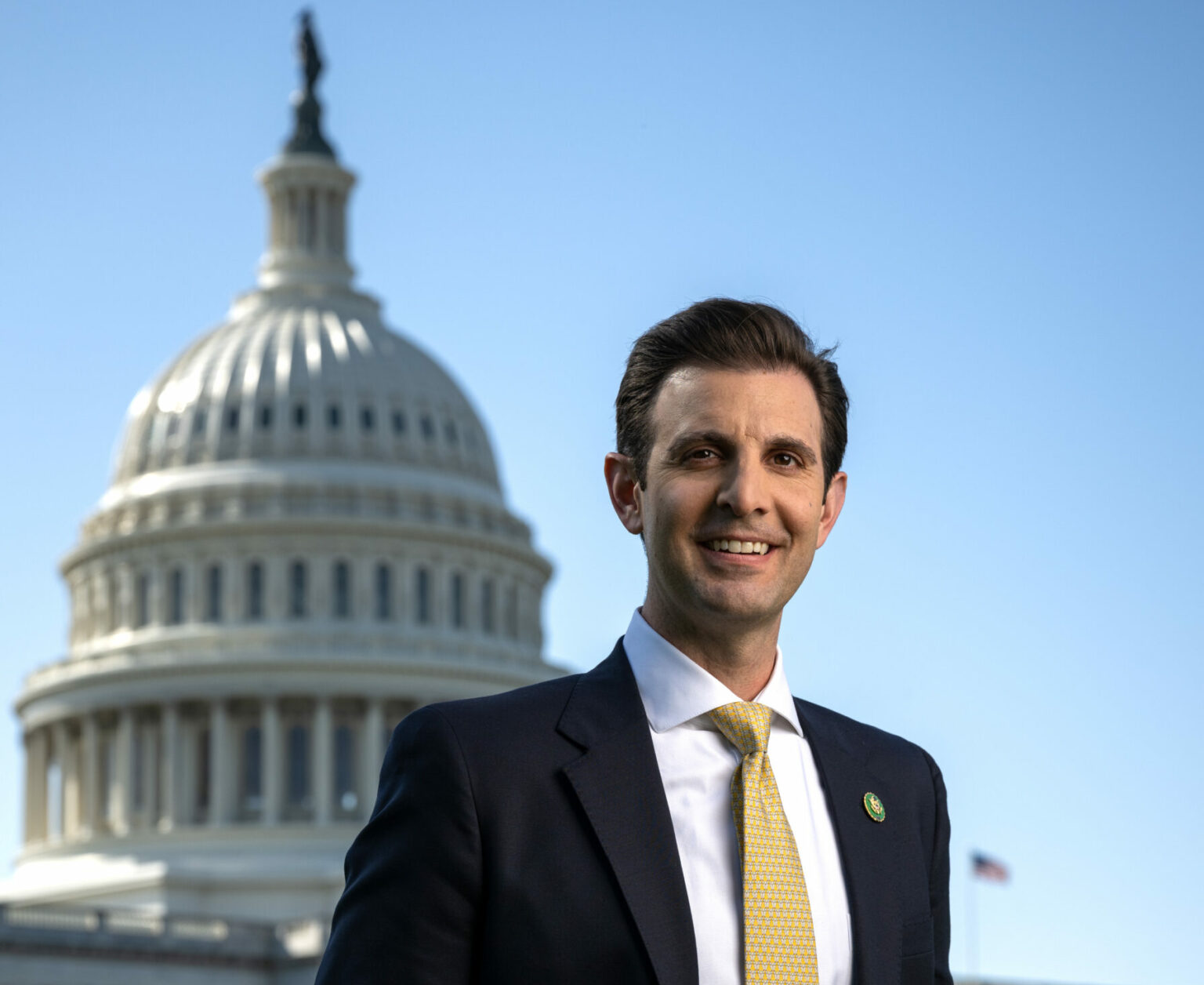 Congressman Chris Deluzio and three other Congress members announce the